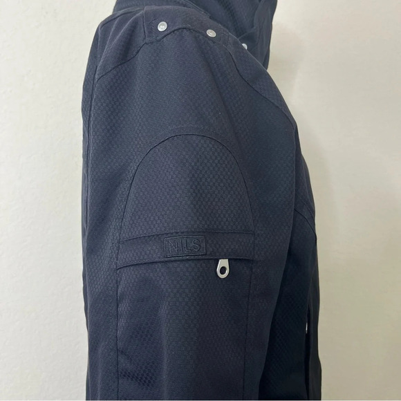 NILS Black Ski Snowboarding Jacket - Picture 7 of 16